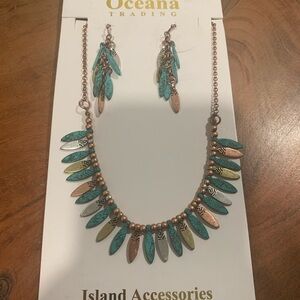 Oceana Trading Necklace & Earrings